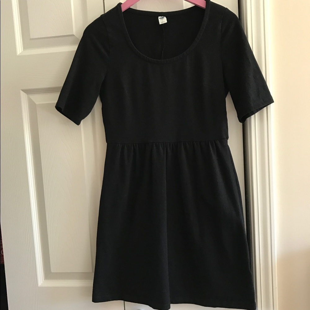 Old Navy black dress, medium petite
